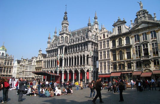 Brussels Main Square Main Square Grand Place Brussels Belgium