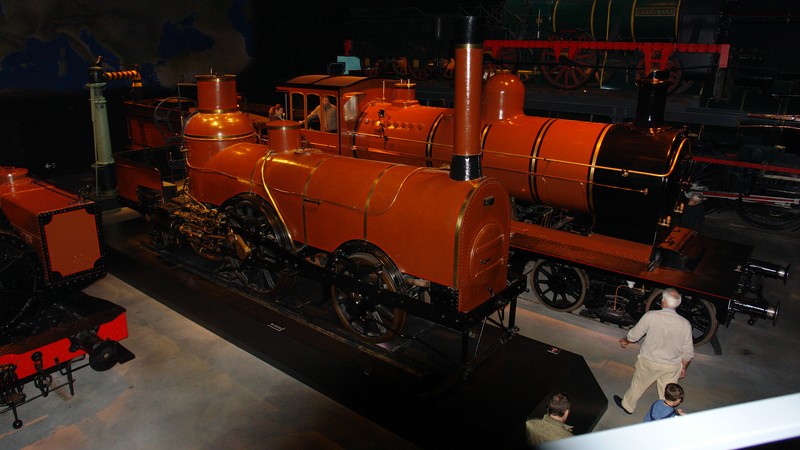 Brussels museum train world steam