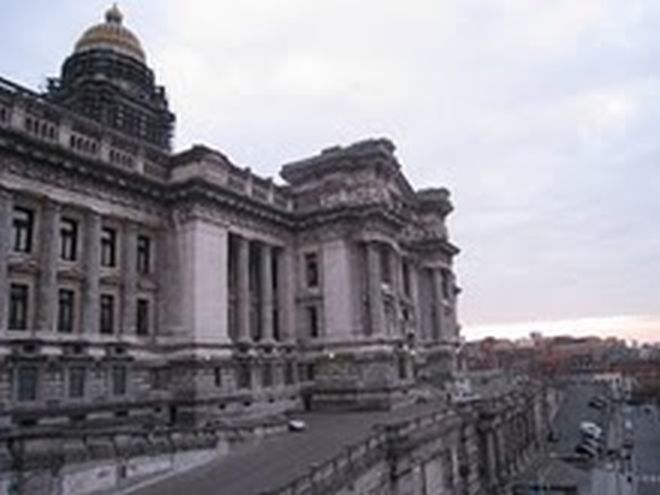 Palace of Justice Brussels Building Outside