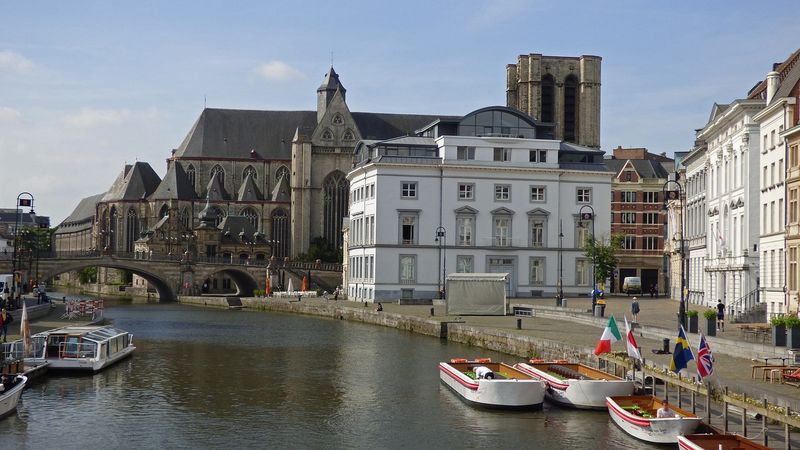 Brussels Ghent bridge