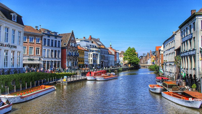 Brussels Ghent waterway