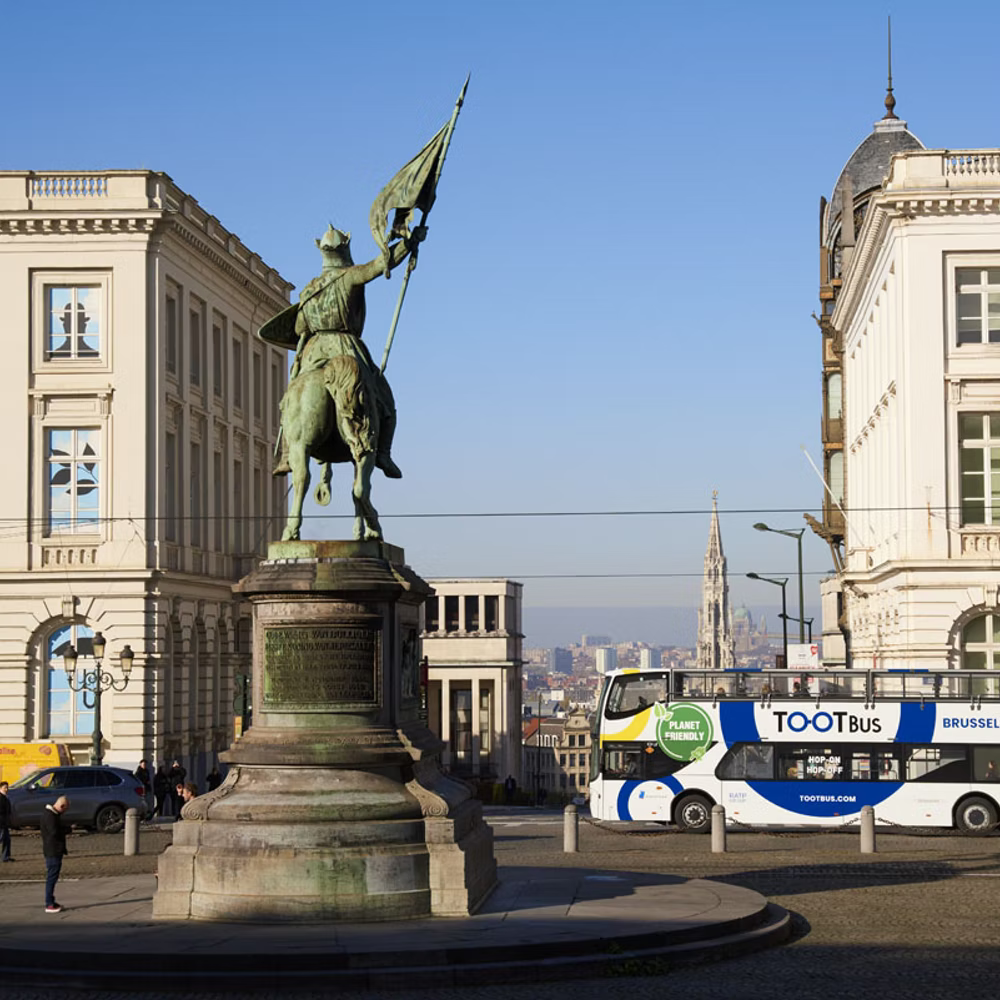 Brussels hop on hop off bus